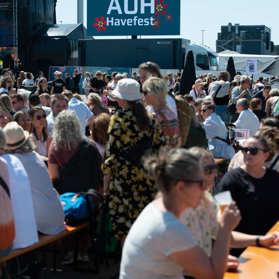 Havefest med alt, hvad det indebærer